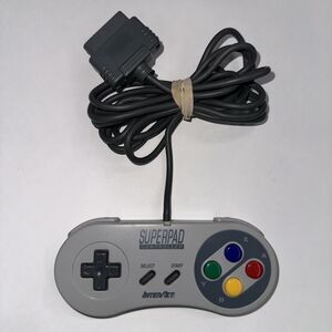 InterAct SuperPad Super Nintendo SNES Controller P-032 Wired Gamepad TESTED